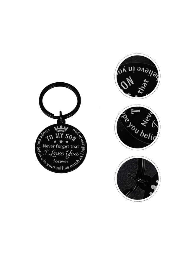 1pc Creative Tag Keychain Pendant For Unique Birthday Present Thanksgiving Day Keepsake Durable Key