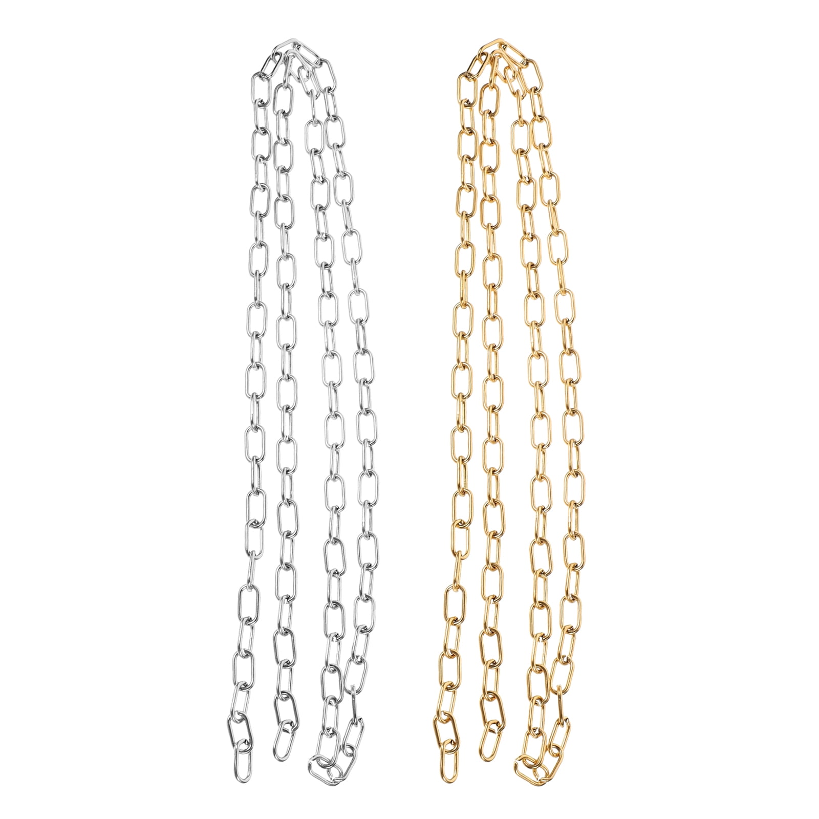 COSMOBETTY 2 Rolls Diy Chain Jewelry Making Chain Roll for Necklace ...