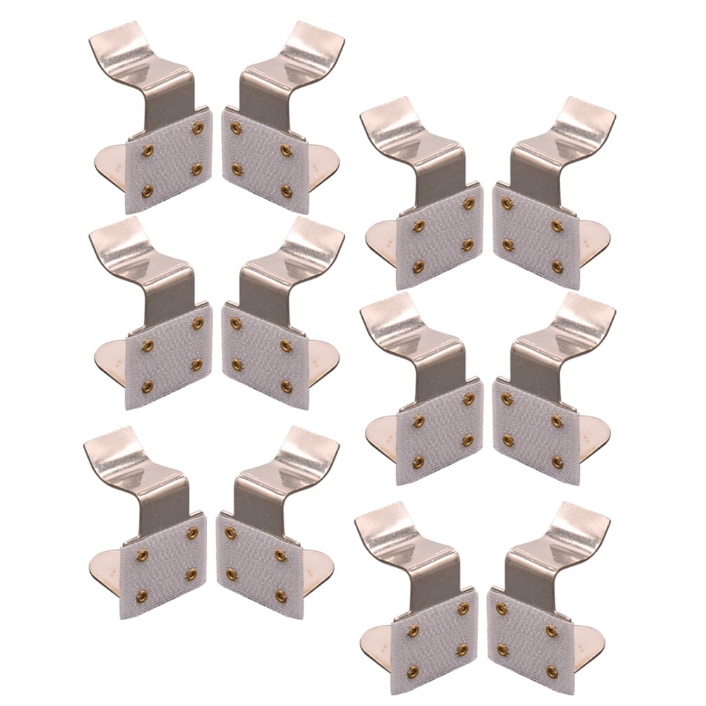 Securing Table COSMOBETTY 20Pcs Tablecloth Clips Silver Metal Rectangular for Securing ...
