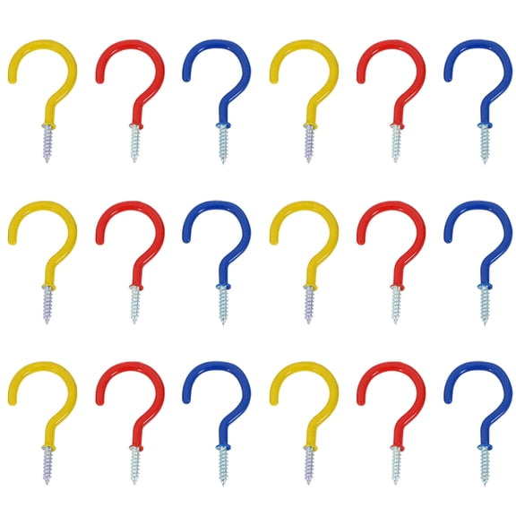 COSMOBETTY 24Pcs Mounted Ceiling Hooks for Home and Garden Decorations