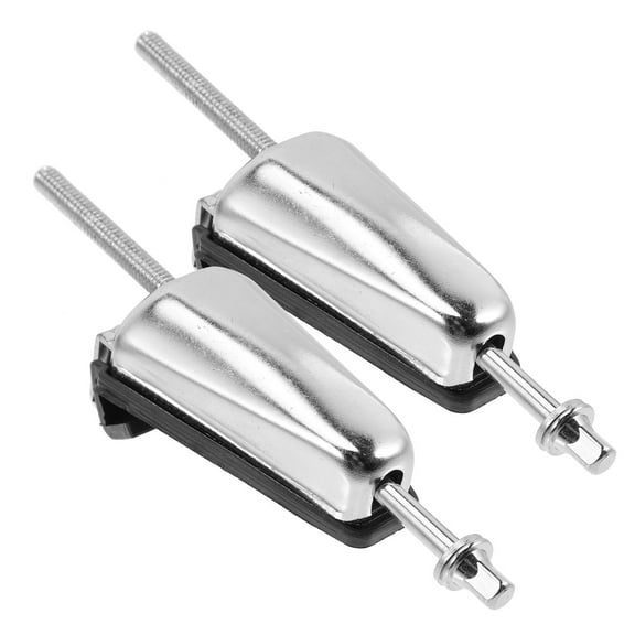 COSMOBETTY 2Pcs Drum Hook Metal for Drum Set Hardware 5.50x1.38x1.18in