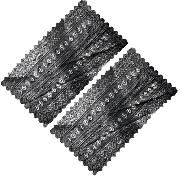 COSMOBETTY 2Pcs French Style Mat with for Women 15.72X9.82In