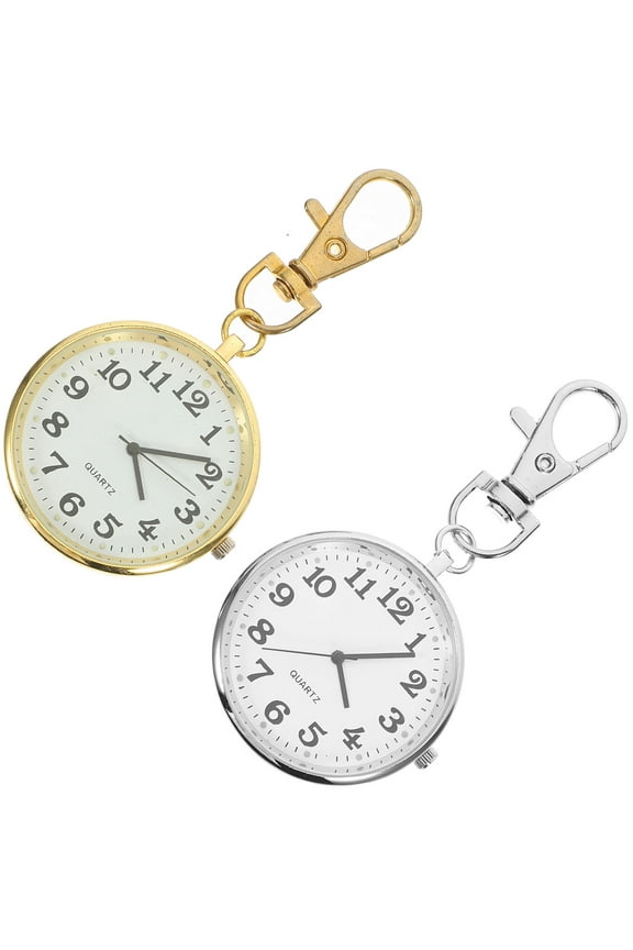 2Pcs Nurses Pocket Watch For Daily Life And present Giving