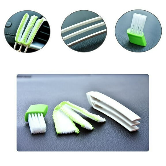 COSMOBETTY 2Pcs PP Duster for Car Interior Cleaning 6.5 x 1.3 x 0.8 in