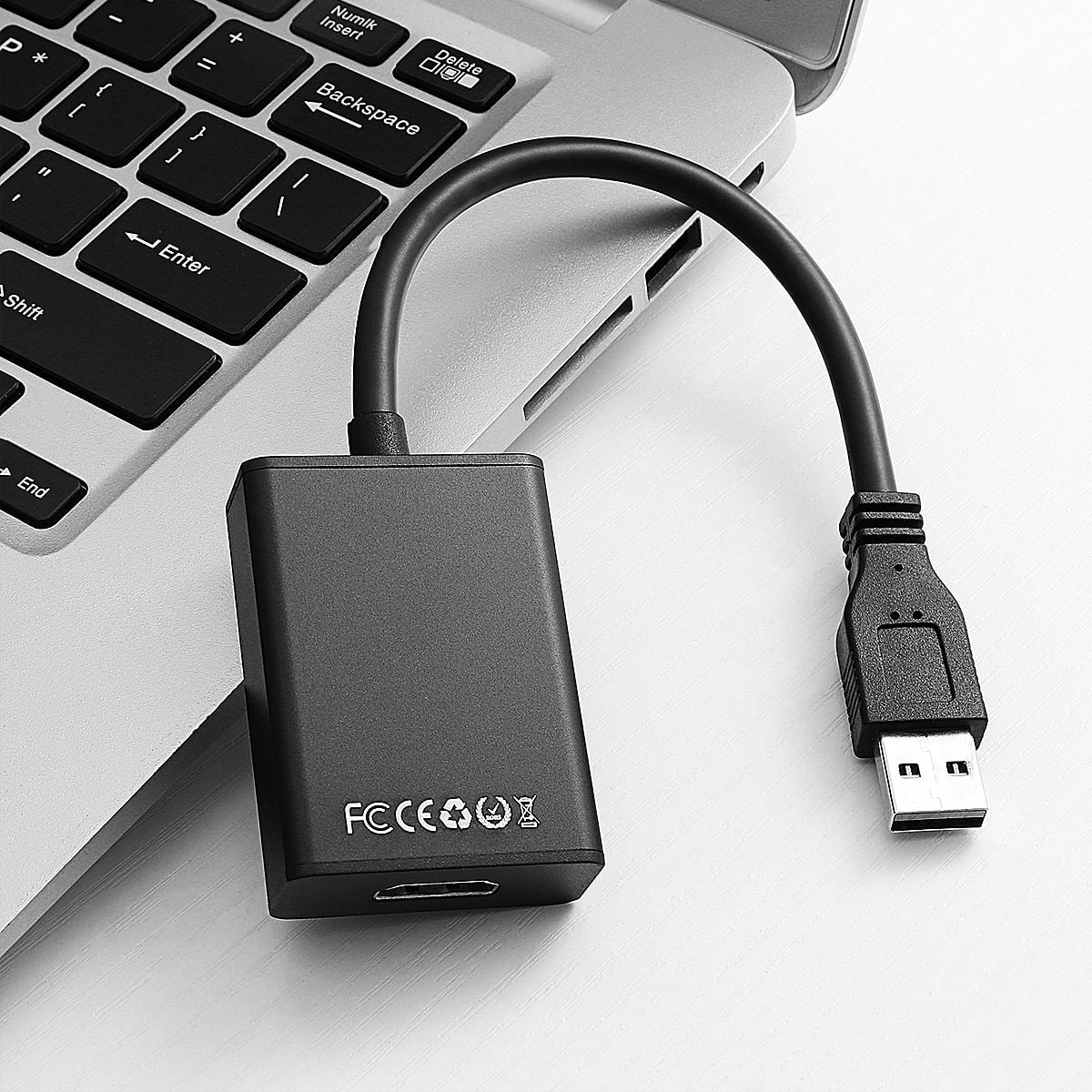 COSMOBETTY 2Pcs USB 3.0 to Video Adapter Monitor Adapter to USB for ...