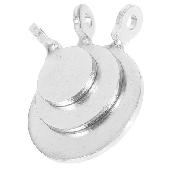 COSMOBETTY 3Pcs Silver Circular Training Targets for Shooting Enthusiasts Range Targets