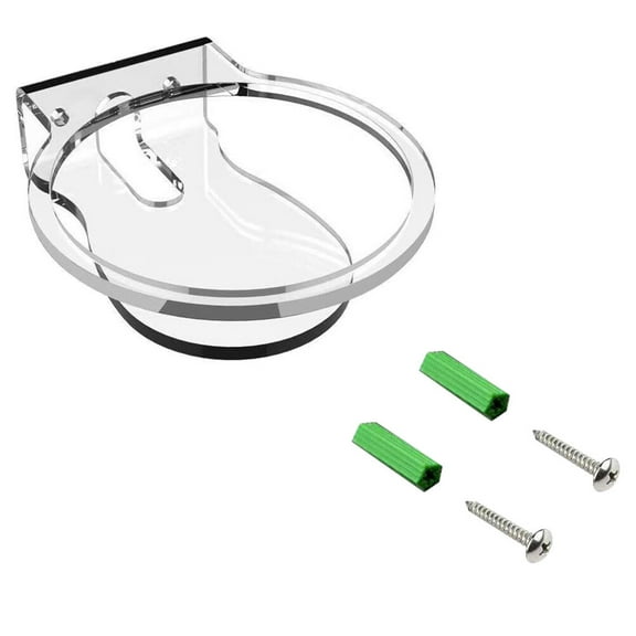 COSMOBETTY 4 Desktop Speaker Stands in Transparent Acrylic with Sleek Design 1Pcs