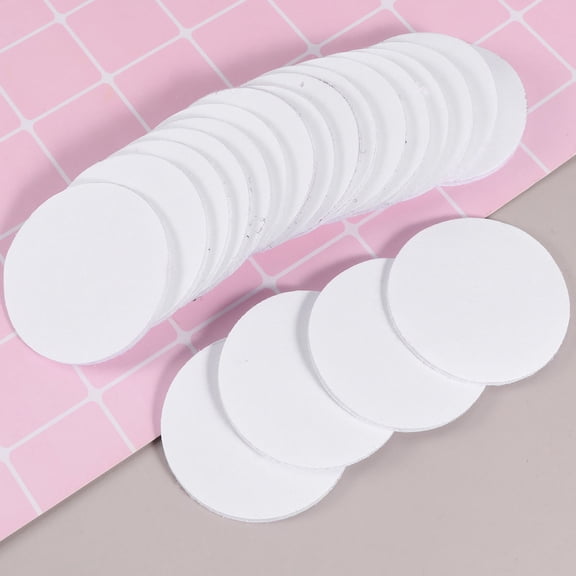 COSMOBETTY 40Pcs Quilt Fixing Clips Double Sided Adhesive Fixed Sticker White Nylon Square Anti Skid Fixer