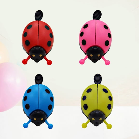 COSMOBETTY 4Pcs Blue Bike Bell for Kids with Clear Sound and Outdoor Activities