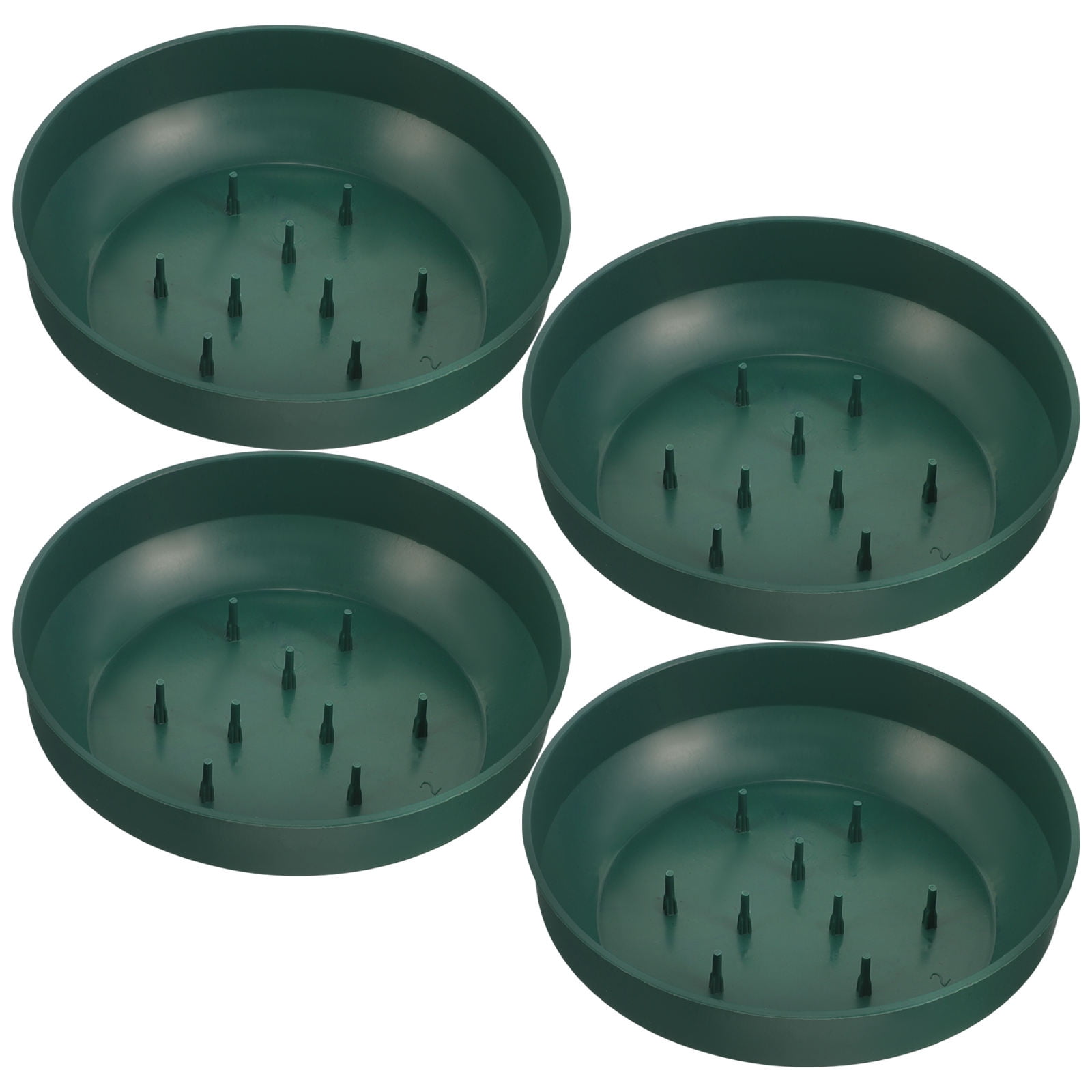 COSMOBETTY 4Pcs Round Floral Mud Rack Plastic Flower Arrangement Holder ...