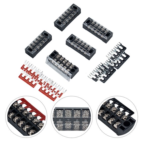COSMOBETTY 5 Sets Barrier Strip Copper For Diy Enthusiasts