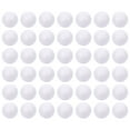 thumbnail image 1 of COSMOBETTY 50Set Small White Balls Polystyrene For Christmas Tree Ornaments And Festive Occasions, 1 of 8