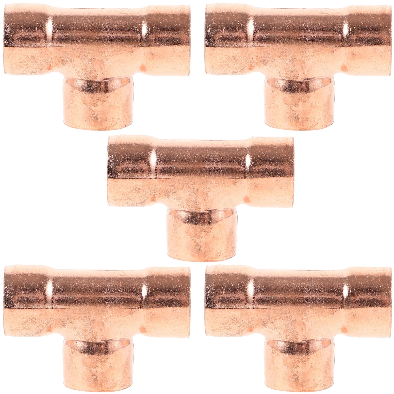 COSMOBETTY 5Pcs Copper Fittings for Air Conditioning Pipe Fitting HVAC ...