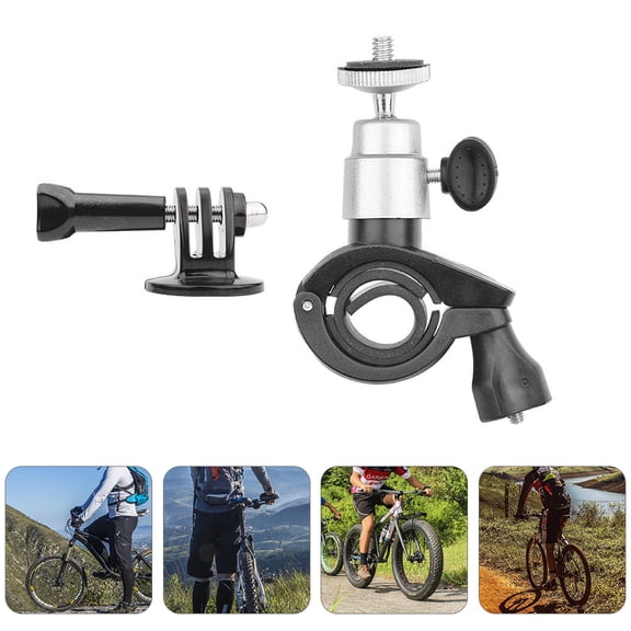 COSMOBETTY Action Camera Handlebar Mount Rotating Sports Camera Clip For Biking Hiking Camping Compatible With Dji Action