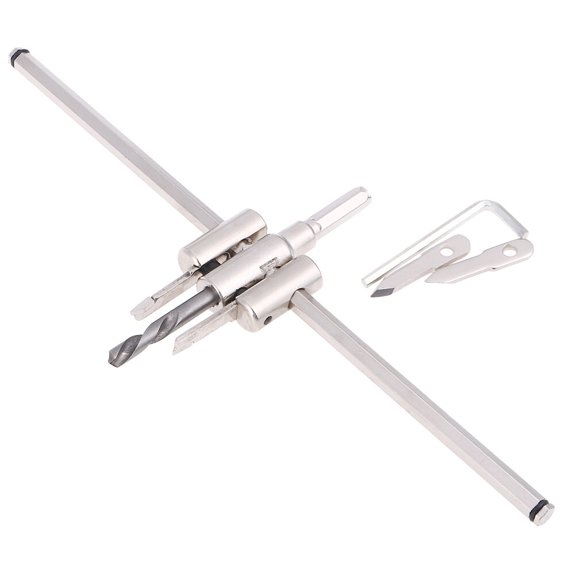 COSMOBETTY Aircraft Type Cutter 1Pack Flat Drill Bit DIY Tasks 30x14.5in Efficient Wood Drilling Tool