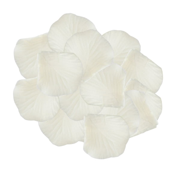 COSMOBETTY Artificial Rose Petal Non-Woven Beige 5x1.97in for Romantic Atmosphere Creation 20 Sets