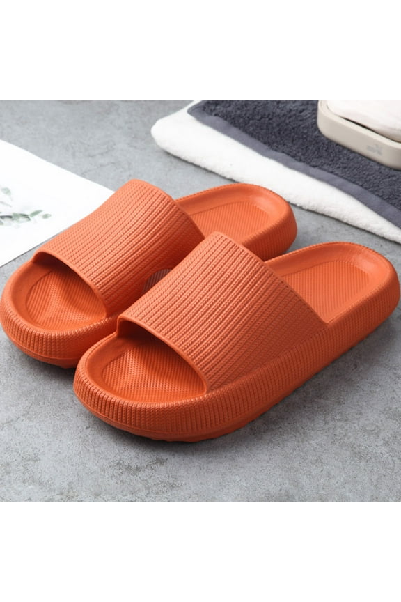 Bathroom Slippers 1 Pair EVA Breathable Anti Slip for Men Women Indoor Use All Season