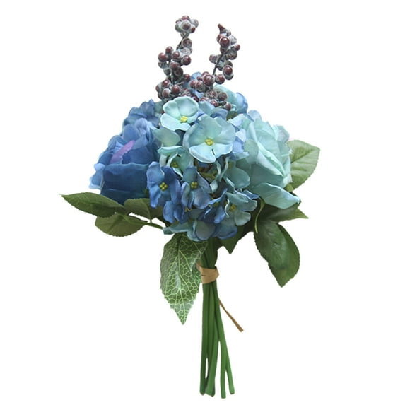 COSMOBETTY Blue Simulation Flower 1Pc for Wedding and Home Decor with Lifelike Design