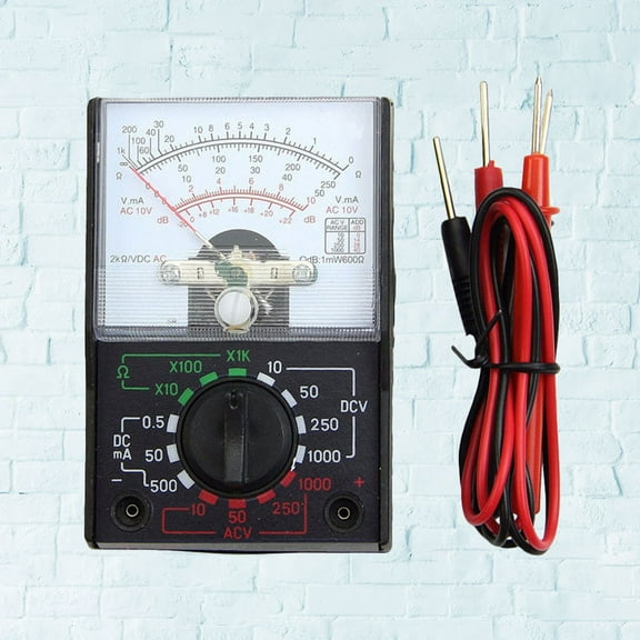 COSMOBETTY Continuity Tester Multimeter With Led Indication 1Pack Black