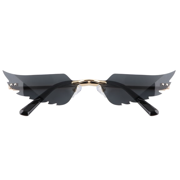 COSMOBETTY Creative Glasses Set Fun Sunglasses For Men PC Metal UV Protection Party Photoshoot 1Set