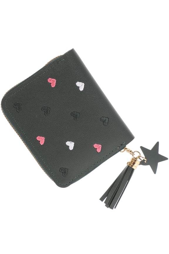 Cute Cartoon Pu Wallet For Women Compact Card Holder With Protective Cover Design For Everyday Use And Gifting