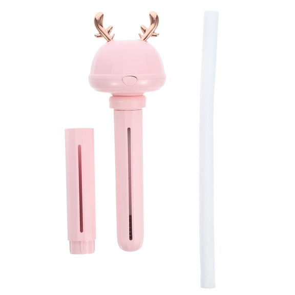 COSMOBETTY Cute Mini Usb Humidifier Pink Silicone Nanometer Atomization for Car Bedroom Office 1Pack