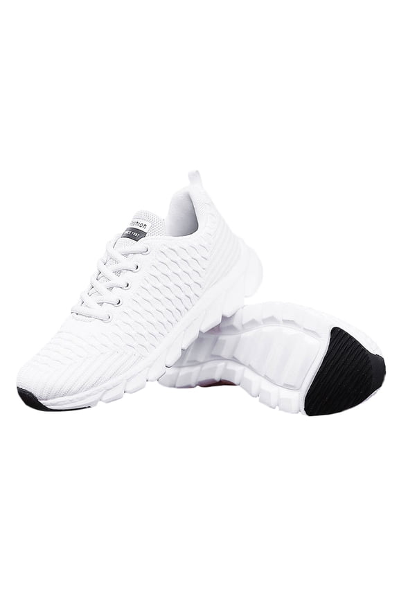 EVA Running Trainers Women Wear Resistant White 1 Pair