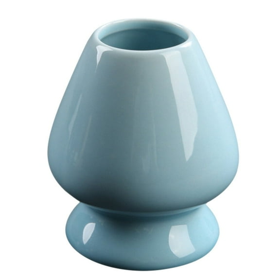 COSMOBETTY Japanese Matcha Ceramic Cup for Home Use Blue Tea Ceremony Accessories 1pc