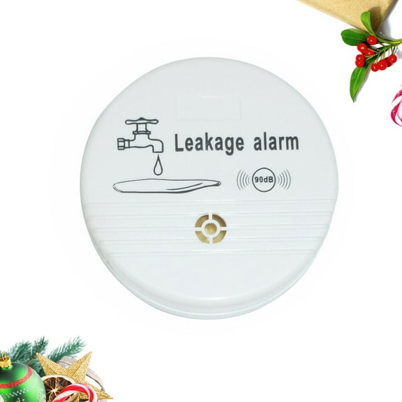 COSMOBETTY Moisture Detectors For Home 1Set Abs Material Square Shape Leak Alarm For Detecting Leak Under Kitchen Sink