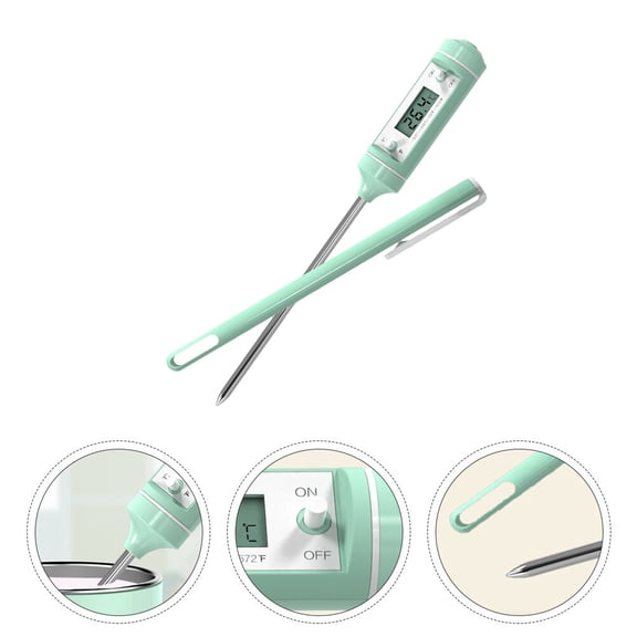 COSMOBETTY Multi Functional Probe For Accurate Food Measurement Formula Liquids And More Food Grade With Cover