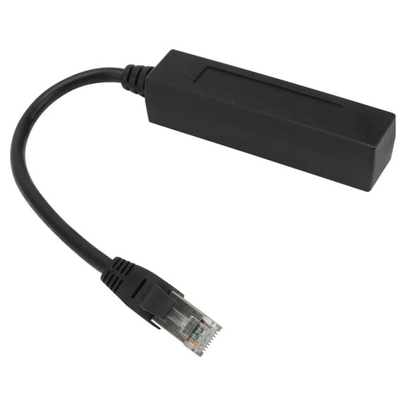 COSMOBETTY Network Distributor 1Pack Black 30x2.5cm for High Speed Lan Cable Splitting