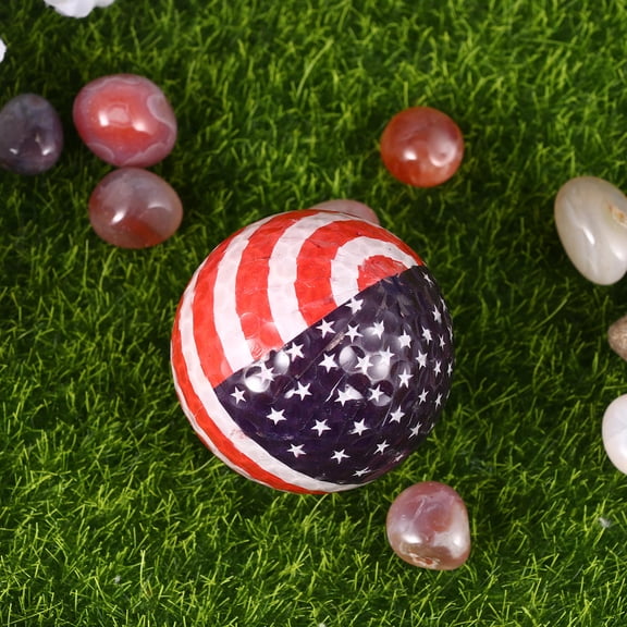 COSMOBETTY Practice Golf Balls 2Pcs Lightweight Design for Indoor and Outdoor Use