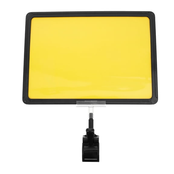 COSMOBETTY Rectangular A4 Price Tag Merchandise Sign Display Holder For Retail Stores 1Set 11.8X8.5X0.4In