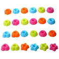 thumbnail image 1 of COSMOBETTY Silicone Muffin Liners for Baking 24Pcs Assorted Color 6 Shapes Easy to Clean for Home Bakers, 1 of 8