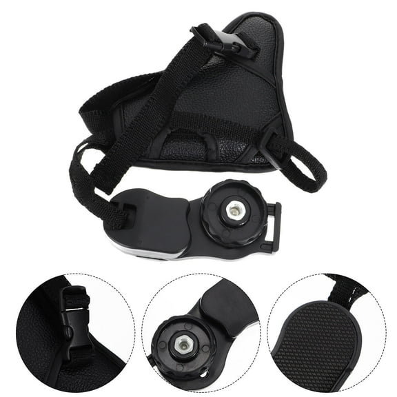 COSMOBETTY Small Camera Strap 2Pcs for and Digital Cameras Black Pu Leather with Ergonomic Design 5.11X3.54X0.79in
