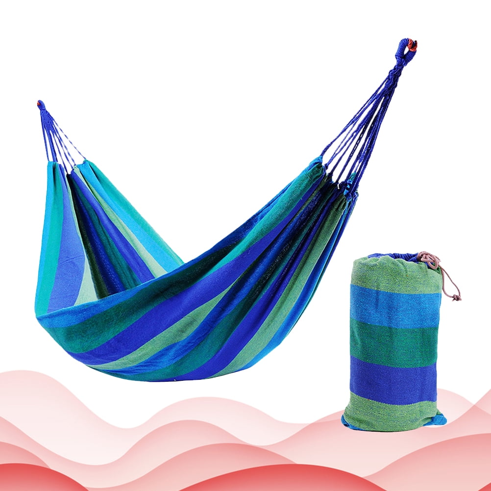 COSMOBETTY Sturdy Hammock for Camping and Outdoor Activities 1Pack 11.8x59in