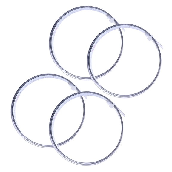 COSMOBETTY Tape Measure Metric Carbon Steel Ruler for Workers 11.8x0.5in Silver