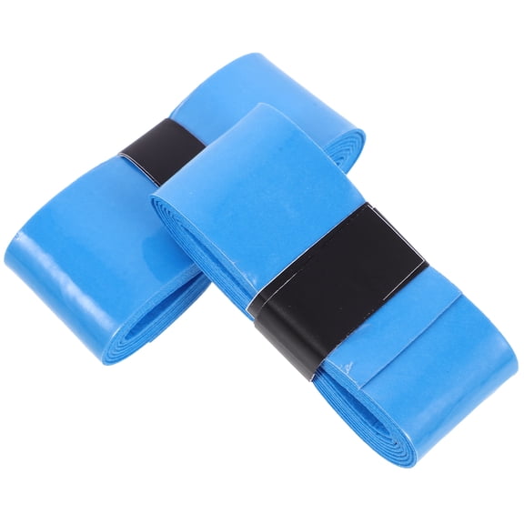 COSMOBETTY Tennis Racket Grip Tape Blue Thick PU Material Overgrips for Sweat Absorption