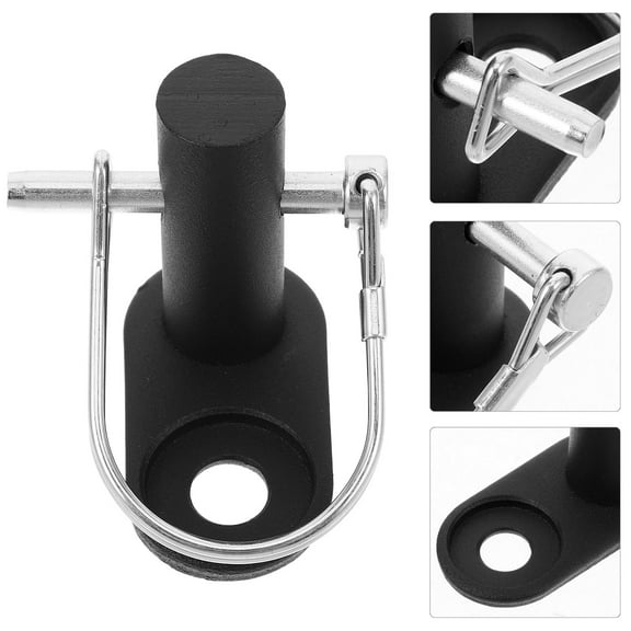 COSMOBETTY Trailer Hitch Parts 1Pcs Bike Trailer Hitch Carbon Steel for Shopping and Family Outings