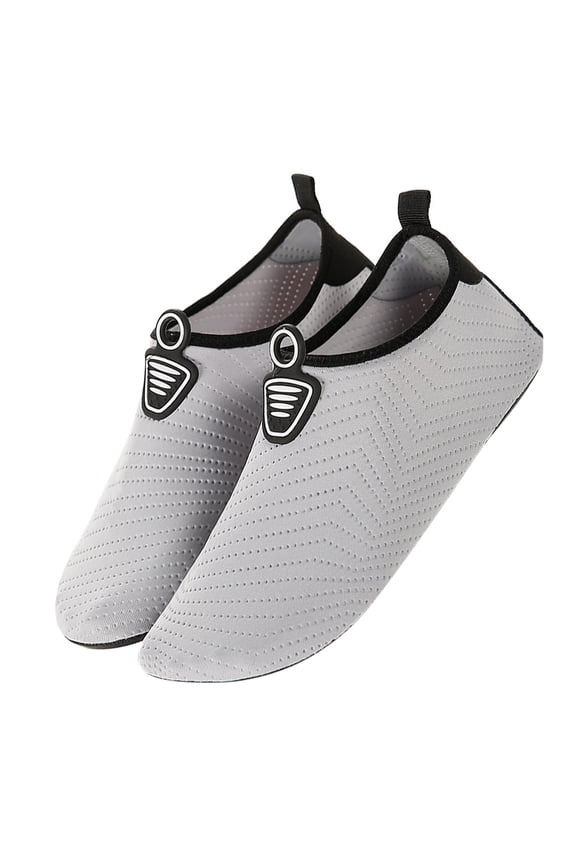 Water Sports Shoes 1 Pair Grey Color Simple Style for Swimming Surfing Walking