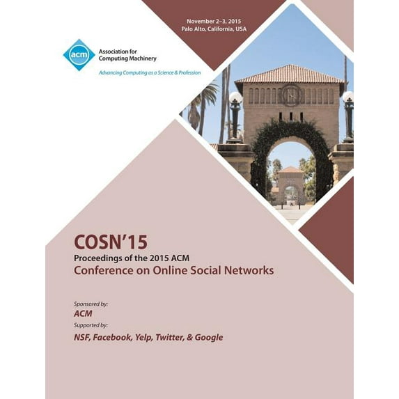 COSN 15 ACM Conference on Online Social Networks (Paperback)