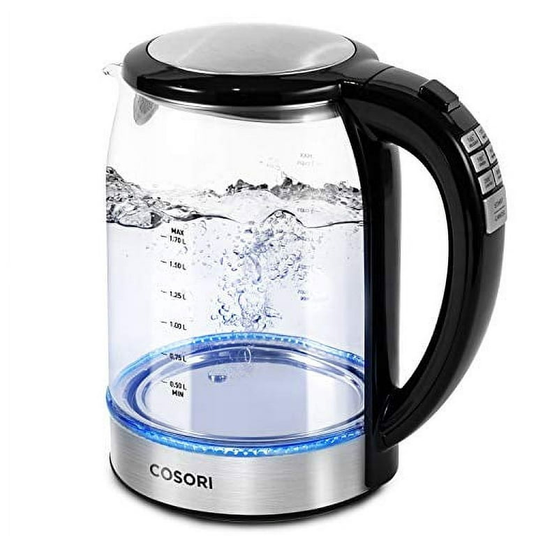 COSORI Electric Kettle with Stainless Steel Filter and Inner Lid, Auto  Shut-Off