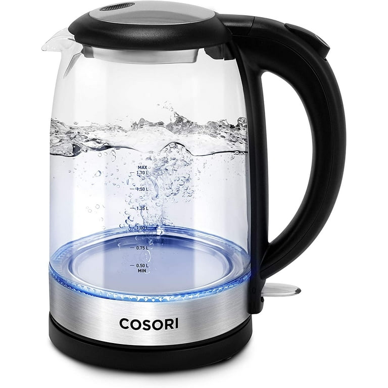 Cosori electric kettle glass on sale hot water boiler