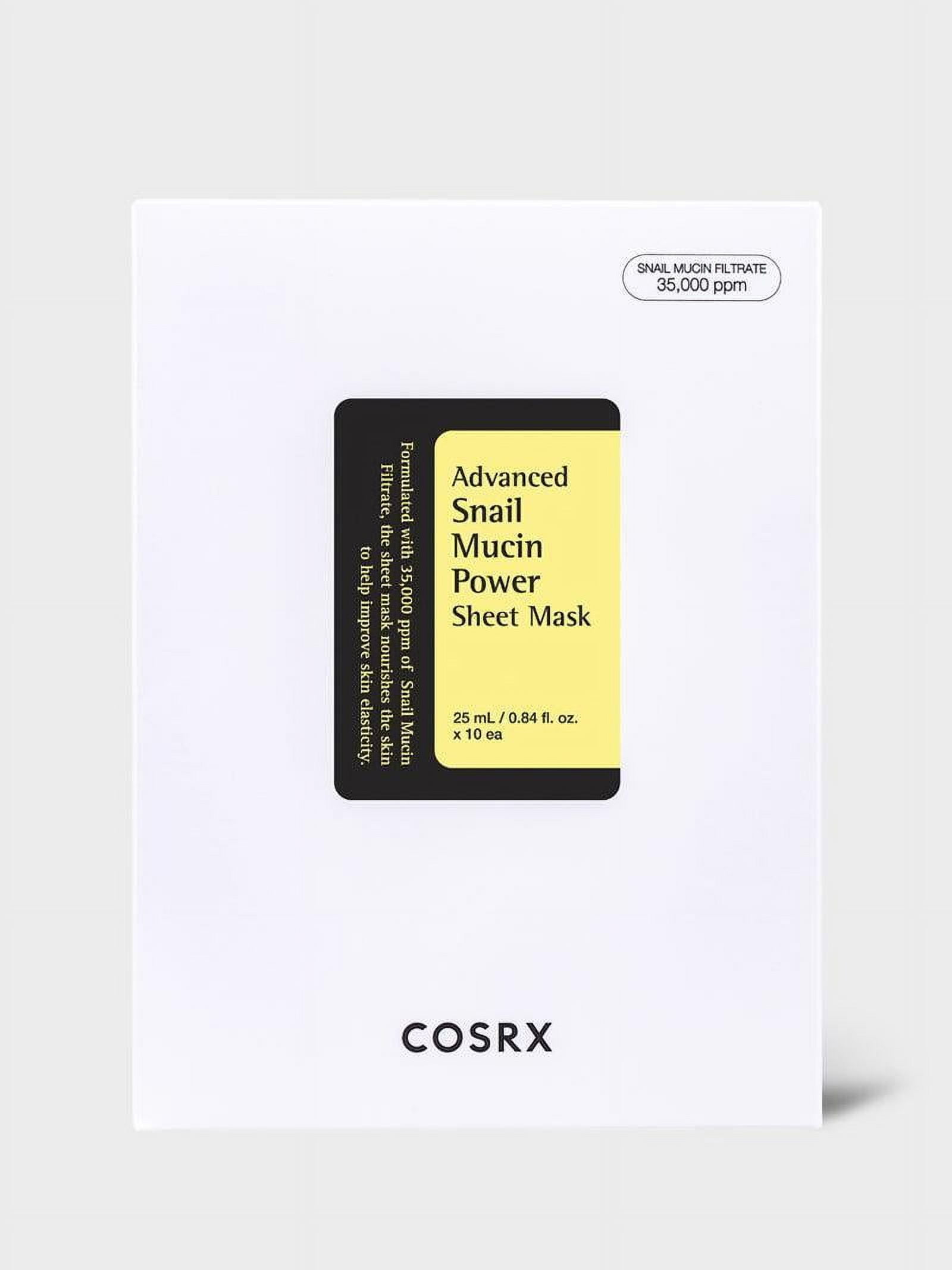 COSRX Advanced Snail Mucin Power Sheet Mask (10 Sheets)