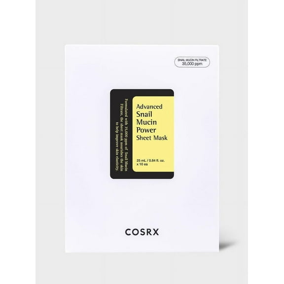 COSRX Advanced Snail Mucin Power Sheet Mask (10 Sheets)