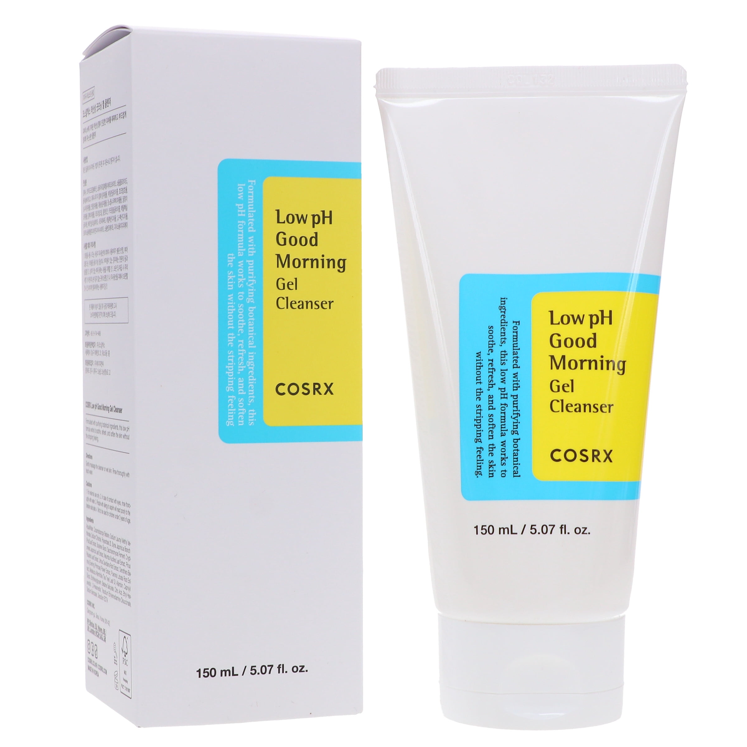 COSRX, Low pH Good Morning Gel Cleanser, 5.07 fl.oz, Hydrating