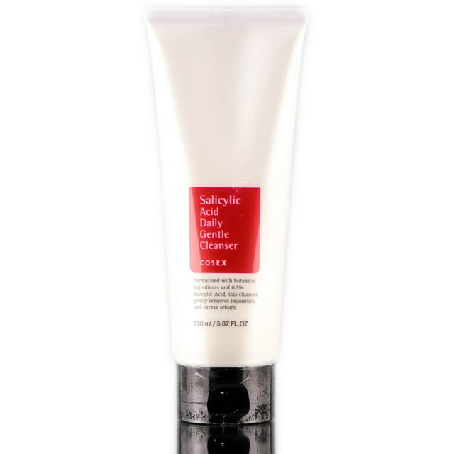 COSRX Salicylic Acid Gentle Facial Cleanser, Face Wash for Acne Prone Skin, 150ml