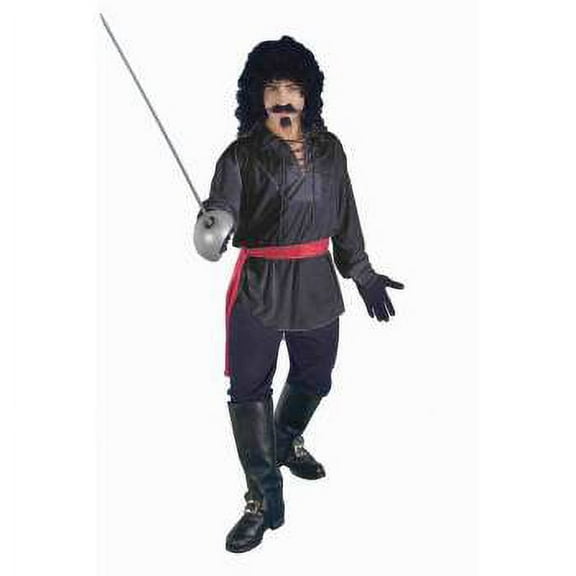 COST.-BLK SWASH BUCKLER SHIRT