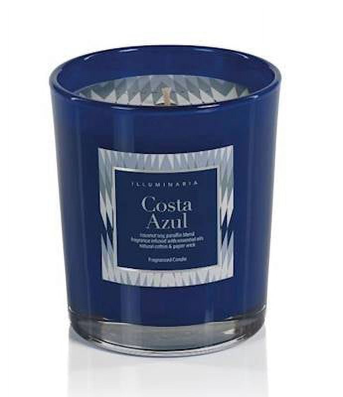COSTA AZUL Zodax Illuminaria Bright Jar Candle 12 Ounce