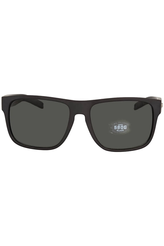 SPEARO XL Grey Polarized Glass Rectangular Men's Sunglasses 6S9013 901304 59